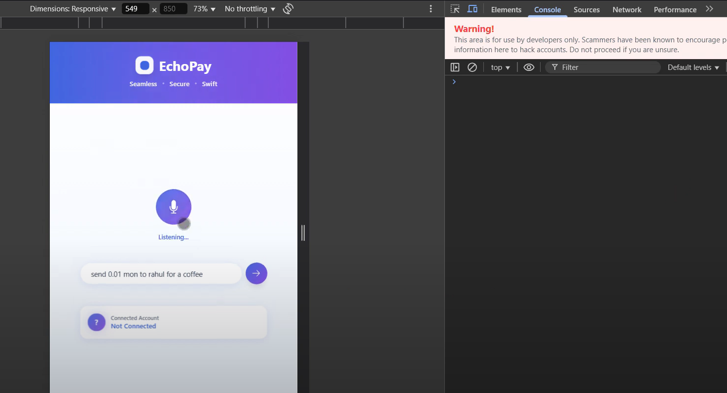 EchoPay - Voice & NLP Agent