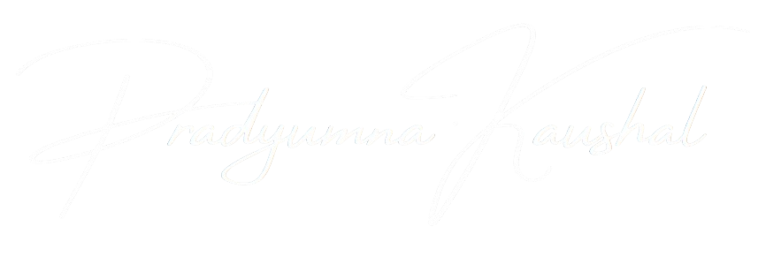 Pradyumna Kaushal signature